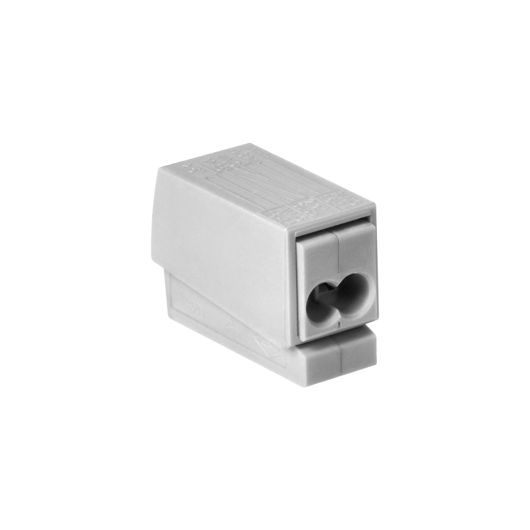 Draadconnector - 2-aderig - 24A - 400V Draadconnector - 2-aderig - 24A - 400V